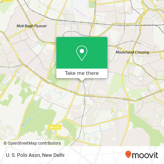 U. S. Polo Assn, Chaudhary Dalip Singh Marg New Delhi 110016 DL map