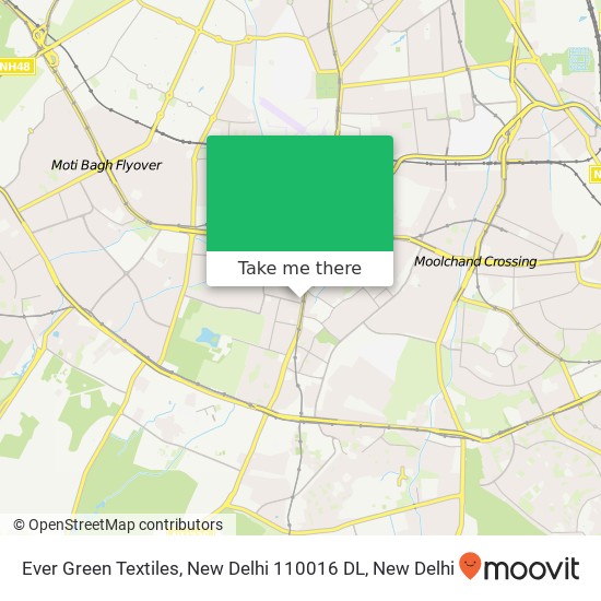 Ever Green Textiles, New Delhi 110016 DL map