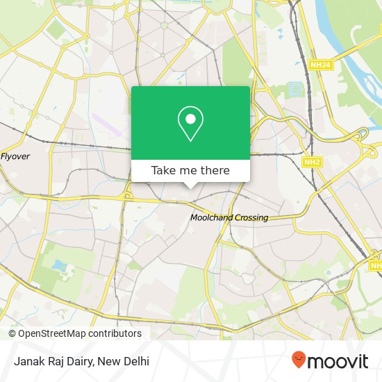 Janak Raj Dairy, New Delhi 110003 DL map