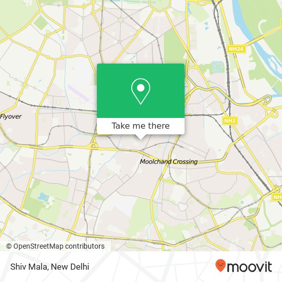 Shiv Mala, New Delhi 110003 DL map