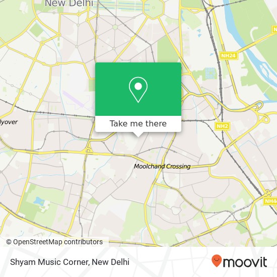 Shyam Music Corner, Delhi 110003 DL map