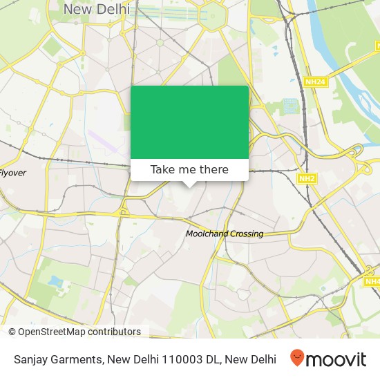 Sanjay Garments, New Delhi 110003 DL map