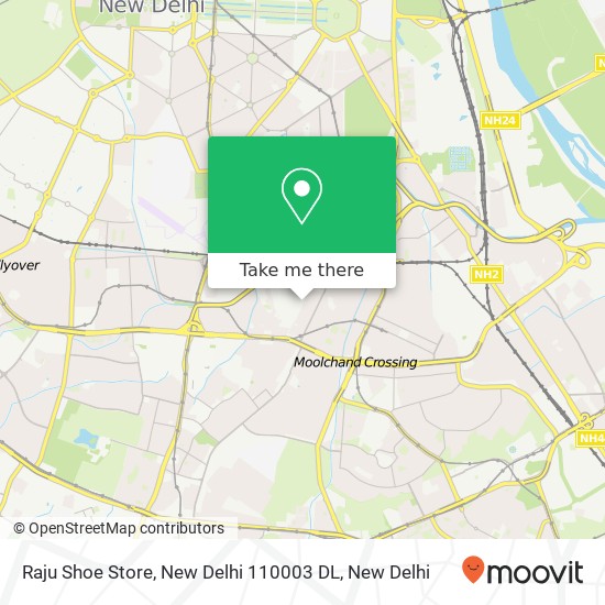 Raju Shoe Store, New Delhi 110003 DL map