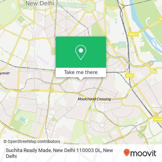 Suchita Ready Made, New Delhi 110003 DL map