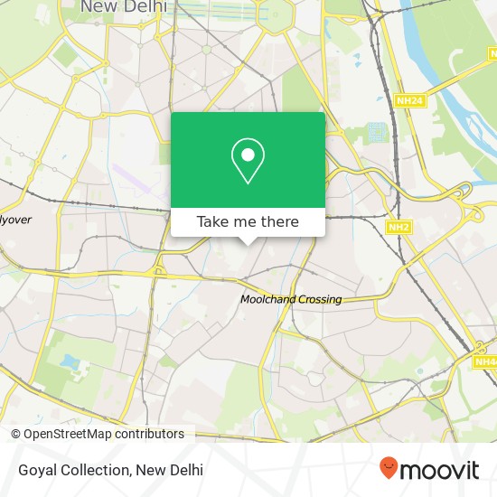 Goyal Collection, New Delhi 110003 DL map