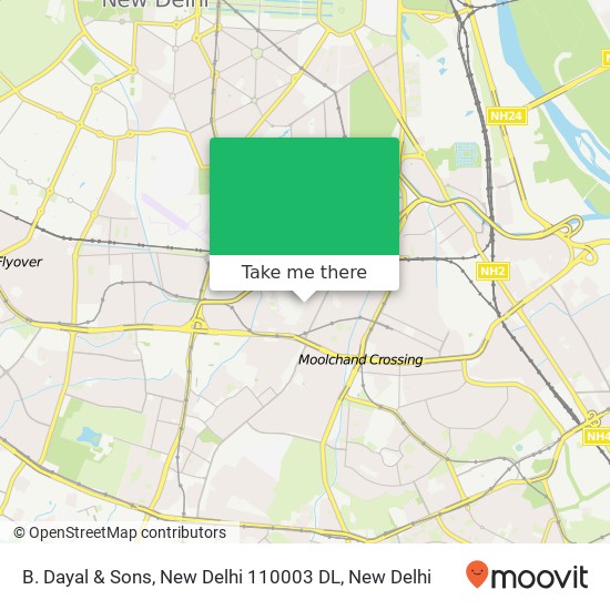 B. Dayal & Sons, New Delhi 110003 DL map