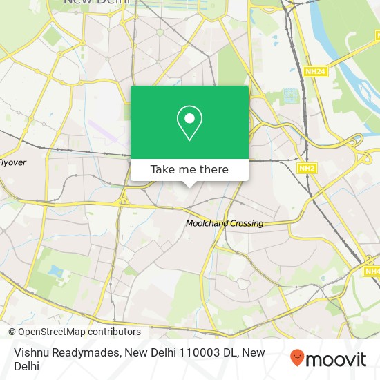 Vishnu Readymades, New Delhi 110003 DL map