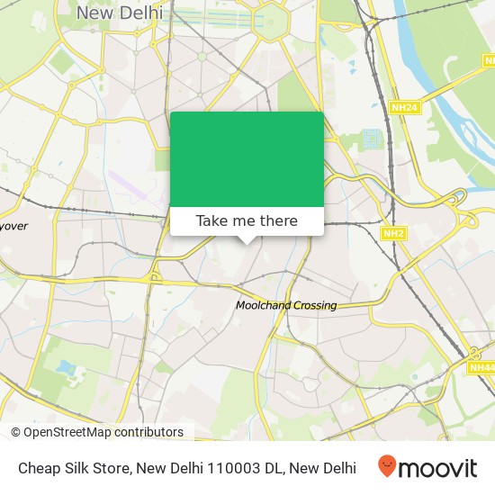 Cheap Silk Store, New Delhi 110003 DL map