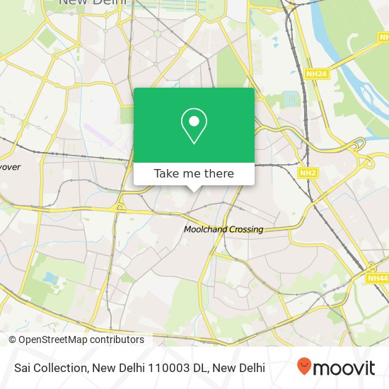 Sai Collection, New Delhi 110003 DL map