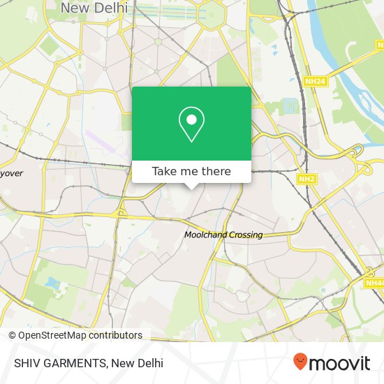 SHIV GARMENTS, New Delhi 110003 DL map
