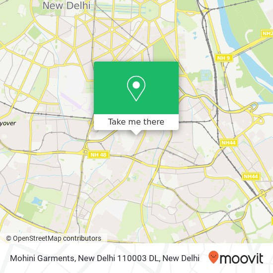 Mohini Garments, New Delhi 110003 DL map