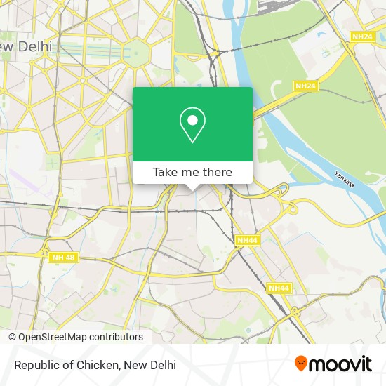Republic of Chicken map