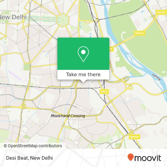 Desi Beat, New Delhi 110014 DL map