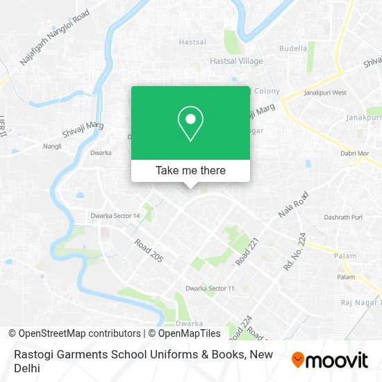 Rastogi garments school uniforms & books map