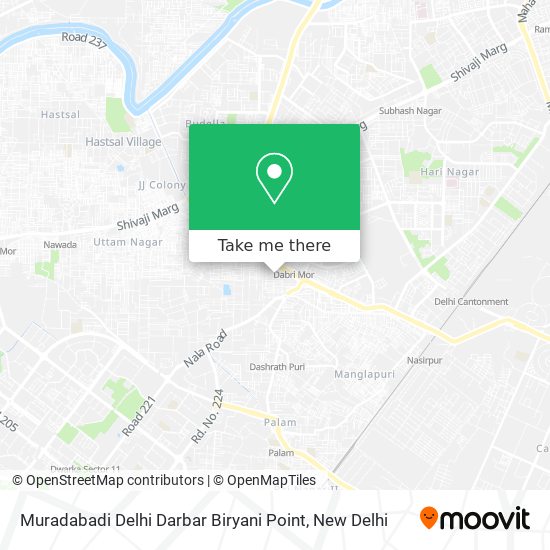 Muradabadi Delhi Darbar Biryani Point map