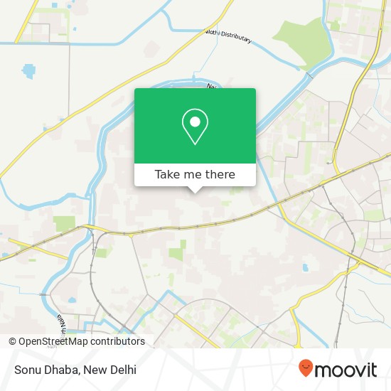 Sonu Dhaba, New Delhi 110059 DL map