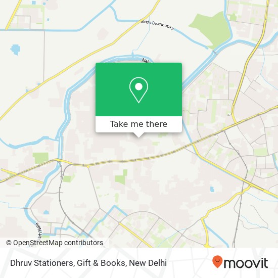 Dhruv Stationers, Gift & Books, Delhi 110059 DL map
