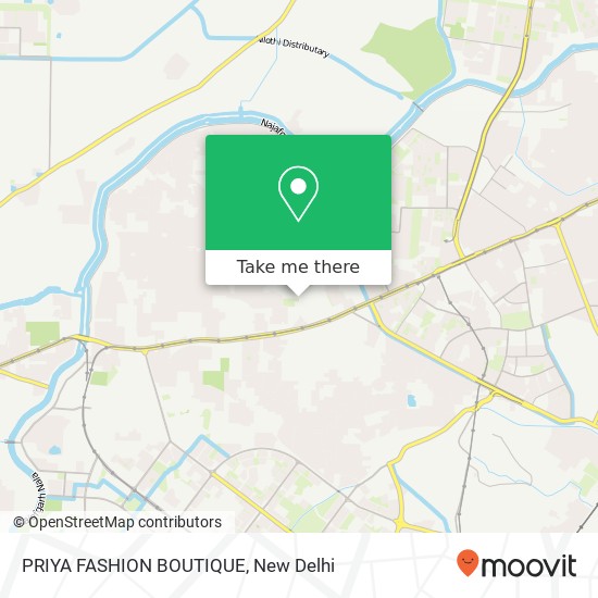 PRIYA FASHION BOUTIQUE, New Delhi 110059 DL map