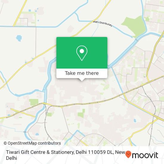 Tiwari Gift Centre & Stationery, Delhi 110059 DL map