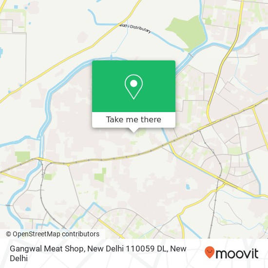 Gangwal Meat Shop, New Delhi 110059 DL map