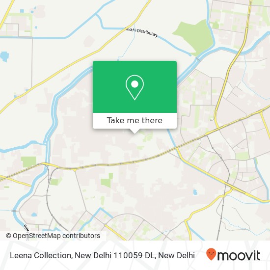 Leena Collection, New Delhi 110059 DL map