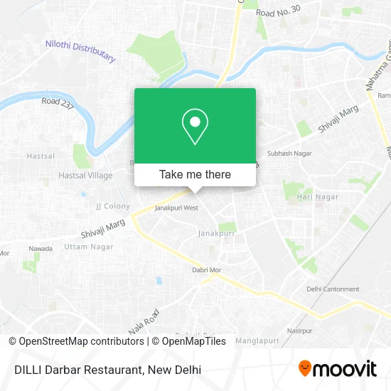 DILLI Darbar Restaurant map