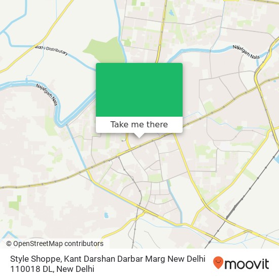 Style Shoppe, Kant Darshan Darbar Marg New Delhi 110018 DL map