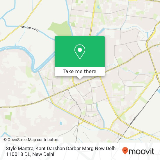 Style Mantra, Kant Darshan Darbar Marg New Delhi 110018 DL map