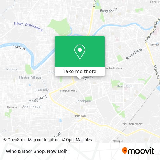 Wine & Beer Shop map