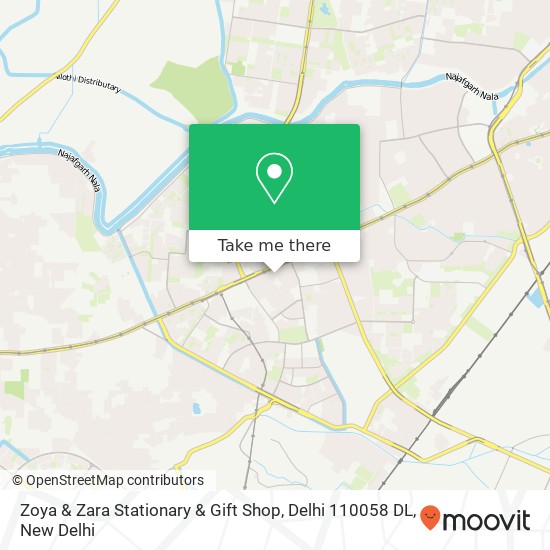 Zoya & Zara Stationary & Gift Shop, Delhi 110058 DL map