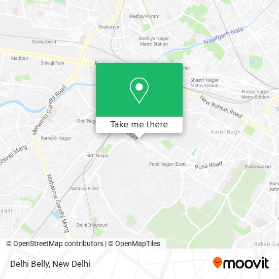 Delhi Belly map