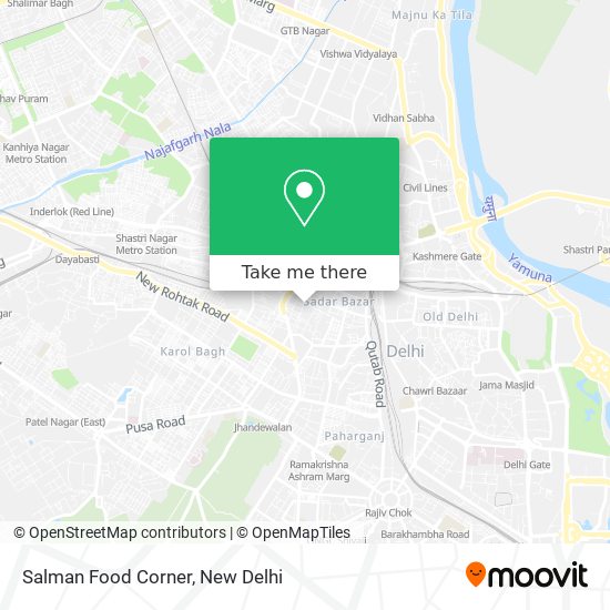 Salman Food Corner map