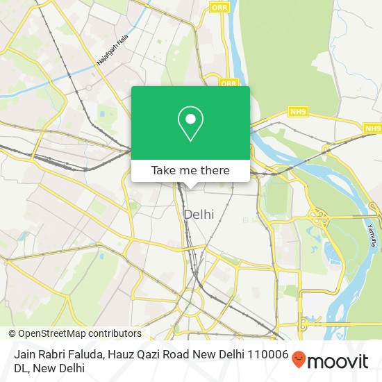 Jain Rabri Faluda, Hauz Qazi Road New Delhi 110006 DL map