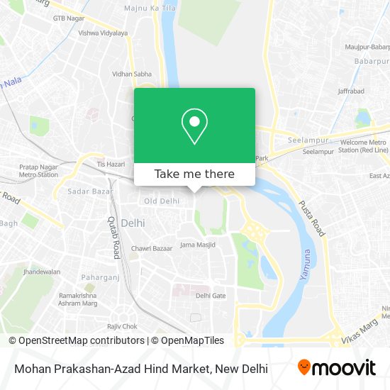 Mohan Prakashan-Azad Hind Market map