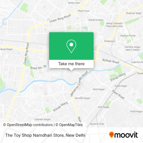 The Toy Shop Namdhari Store map