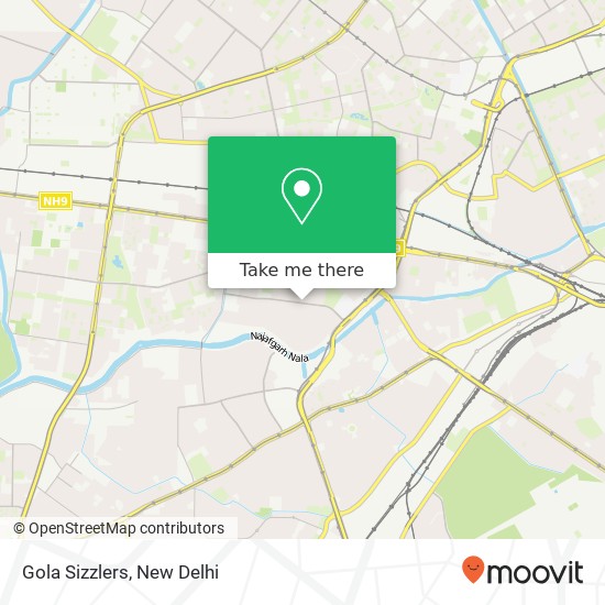 Gola Sizzlers, Chaudhary Balbir Singh Marg New Delhi 110026 DL map