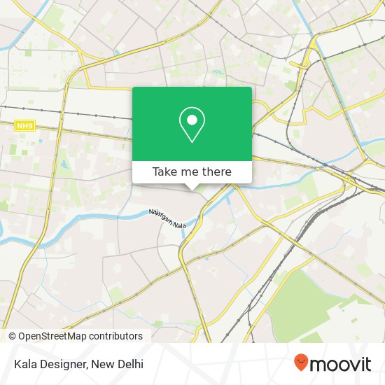 Kala Designer, Chaudhary Balbir Singh Marg New Delhi 110026 DL map