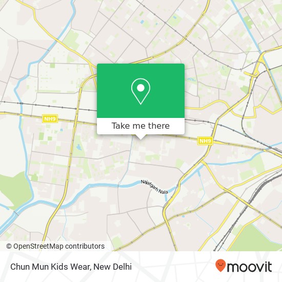 Chun Mun Kids Wear, New Delhi 110063 DL map