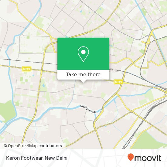 Keron Footwear, No. 385 Galli New Delhi 110063 DL map