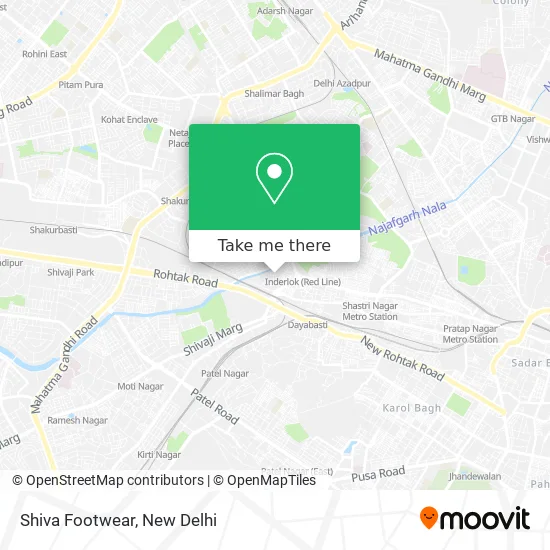 Shiva Footwear map