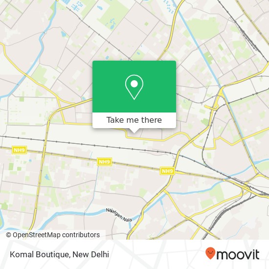 Komal Boutique, New Delhi 110034 DL map