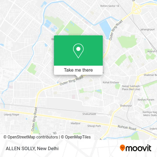 ALLEN SOLLY map