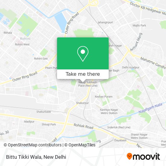 Bittu Tikki Wala map