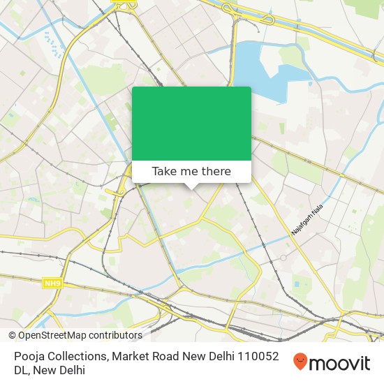 Pooja Collections, Market Road New Delhi 110052 DL map