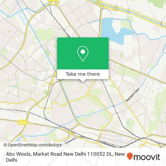 Abc Wools, Market Road New Delhi 110052 DL map