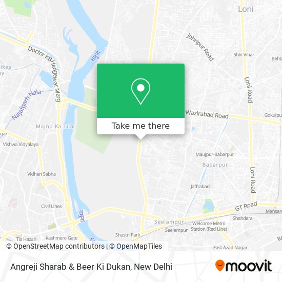 Angreji Sharab & Beer Ki Dukan map