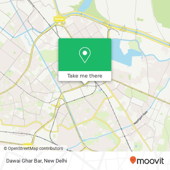 Dawai Ghar Bar map
