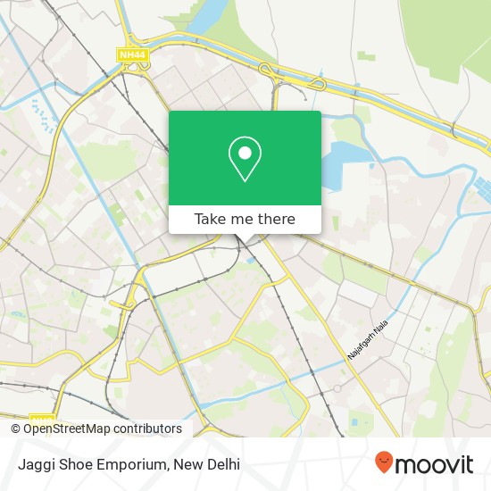 Jaggi Shoe Emporium, Railway Road New Delhi DL map