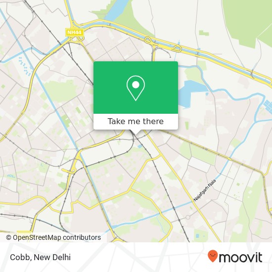 Cobb, Railway Road New Delhi 110033 DL map