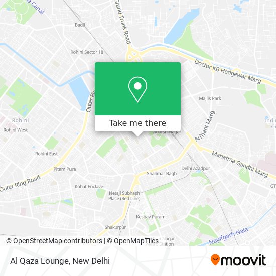 Al Qaza Lounge map